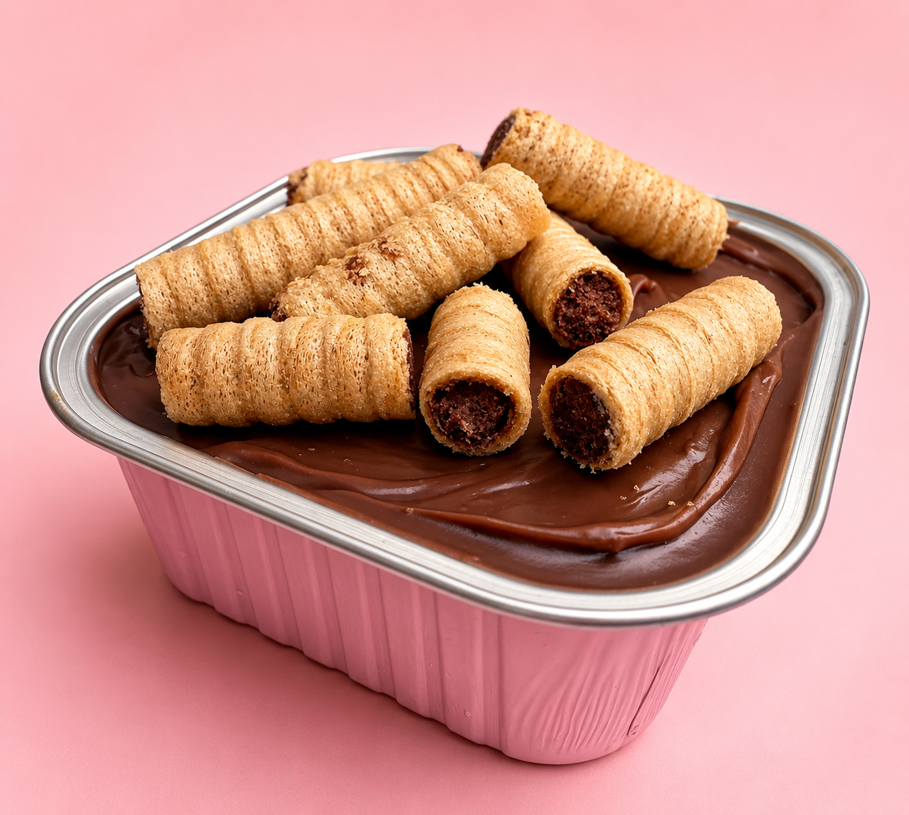 Mousse de Chocolate con cubanitos